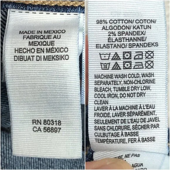 Lucky Brand Brooke Legging Jean Women's 14 32 Dark Wash Jegging Skinny Stretch - Picture 6 of 12